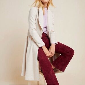 Anthropologie Evaline Textured Coat